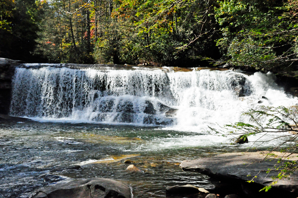 Living Waters waterfall